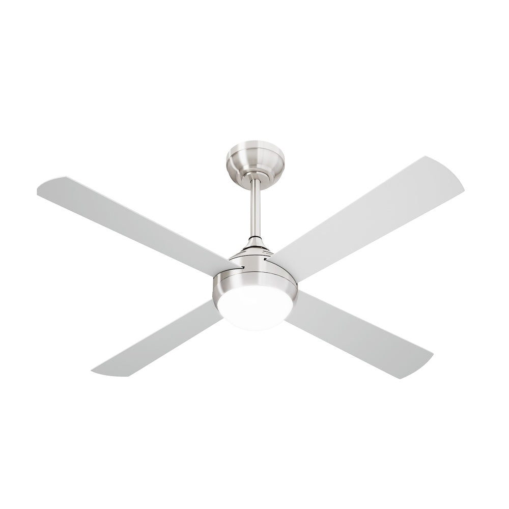 52'' AC Ceiling Fan with Light Remote Control 4 Blades