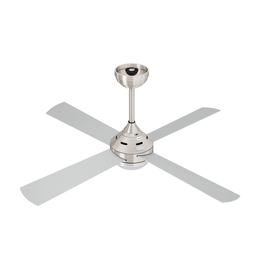 52'' AC Ceiling Fan with Light Remote Control 4 Blades