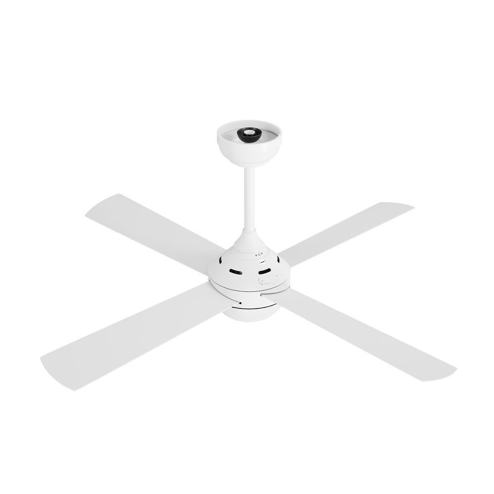 52'' AC Ceiling Fan with Light Remote Control 4 Blades