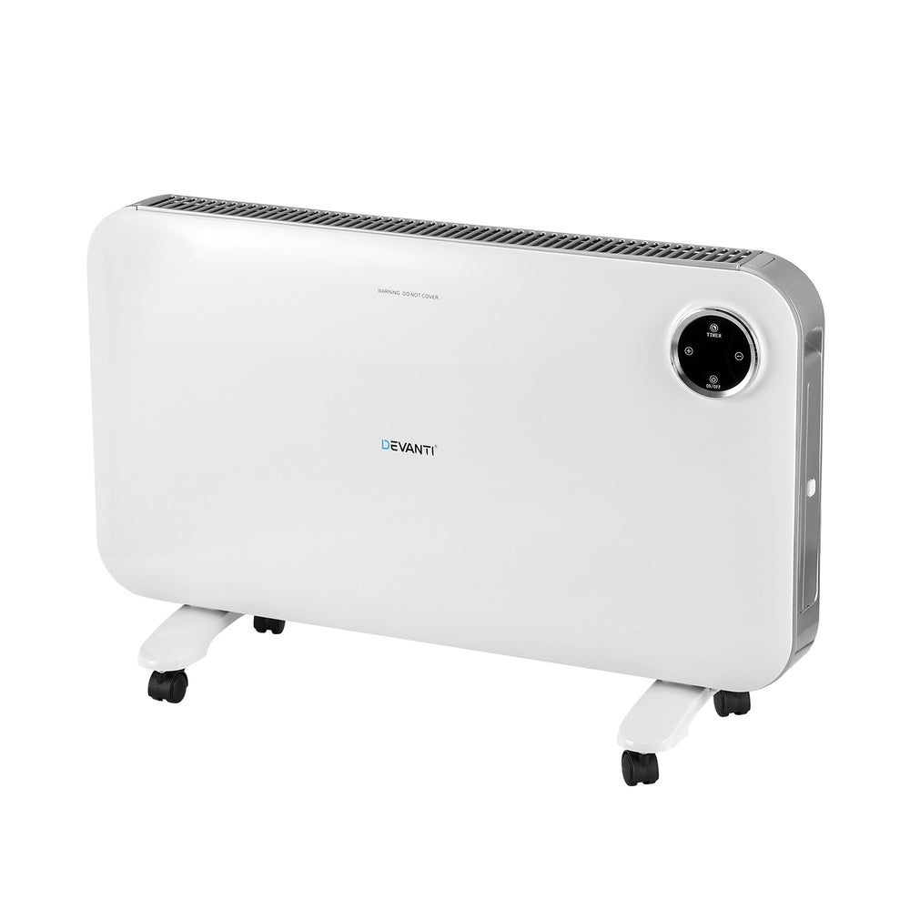 Electric Convection Heater Panel White 2000W