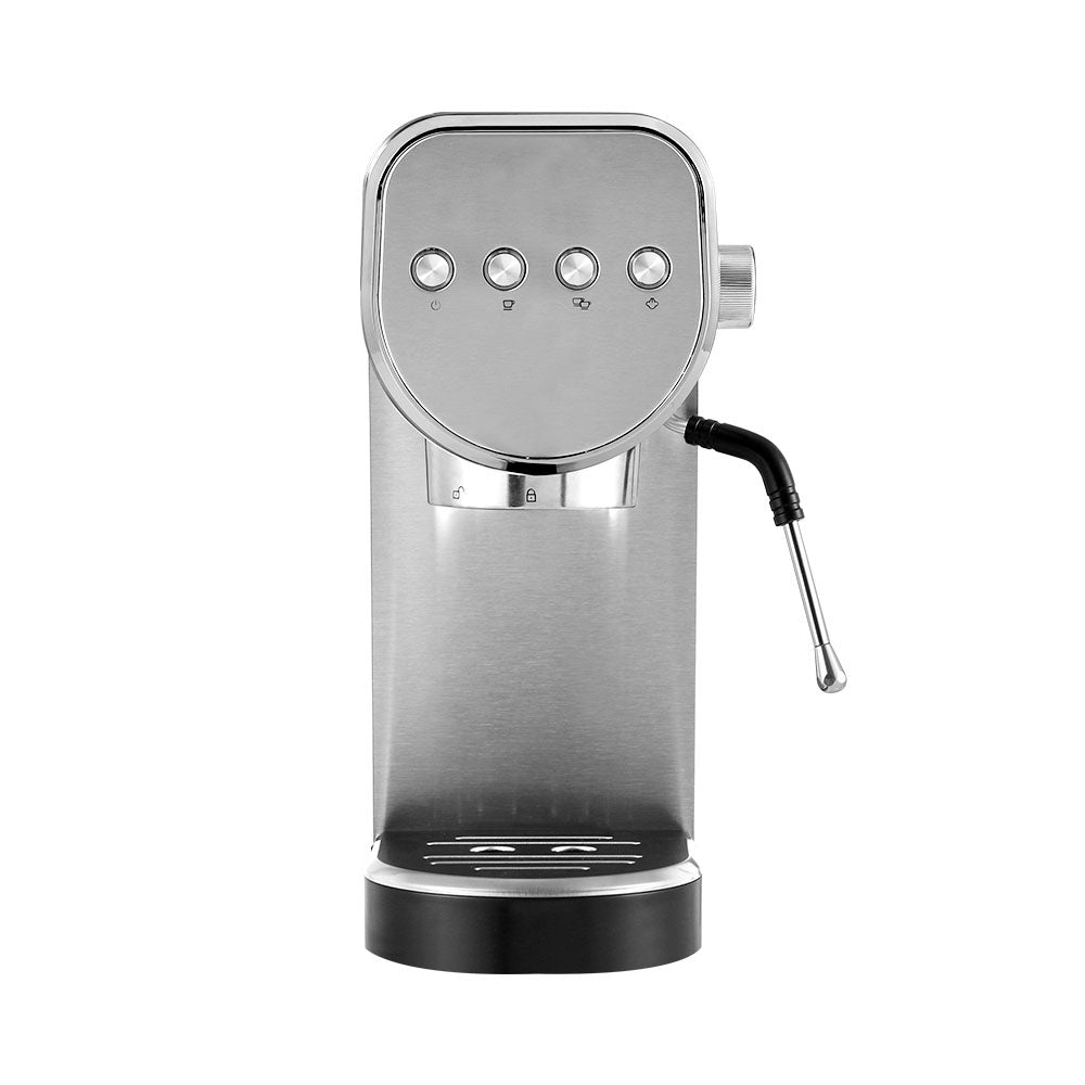 Devanti Coffee Machine Espresso Maker 20 Bar Milk Frother Cappuccino Latte
