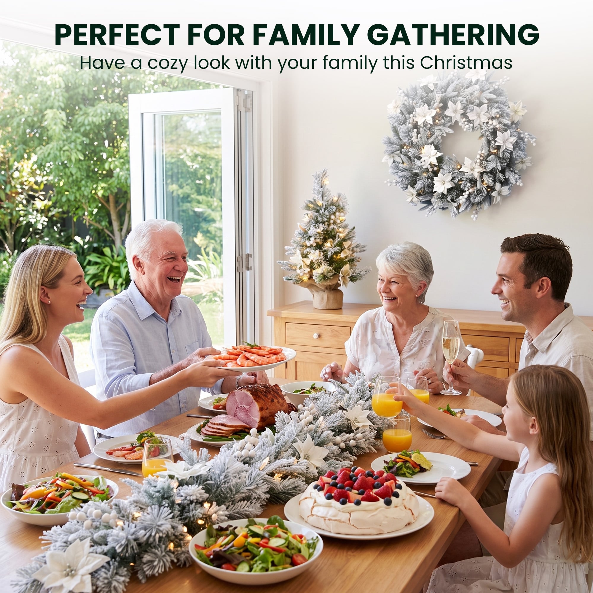 Frosted Christmas 3pc Set