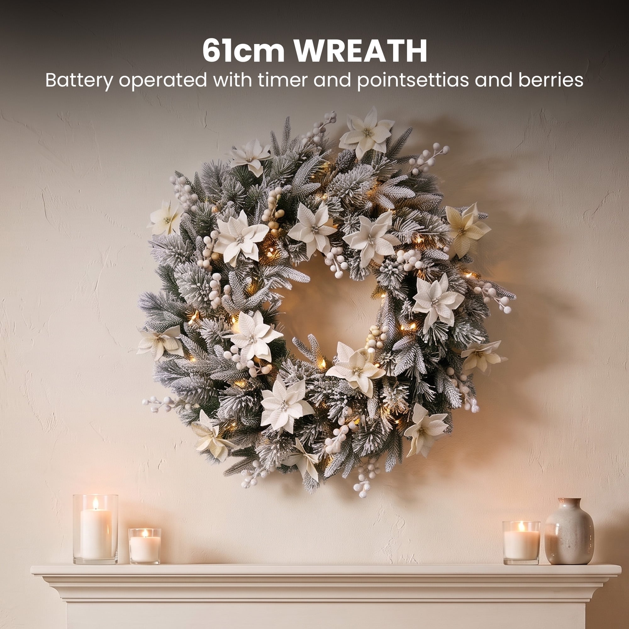 Frosted Christmas 3pc Set