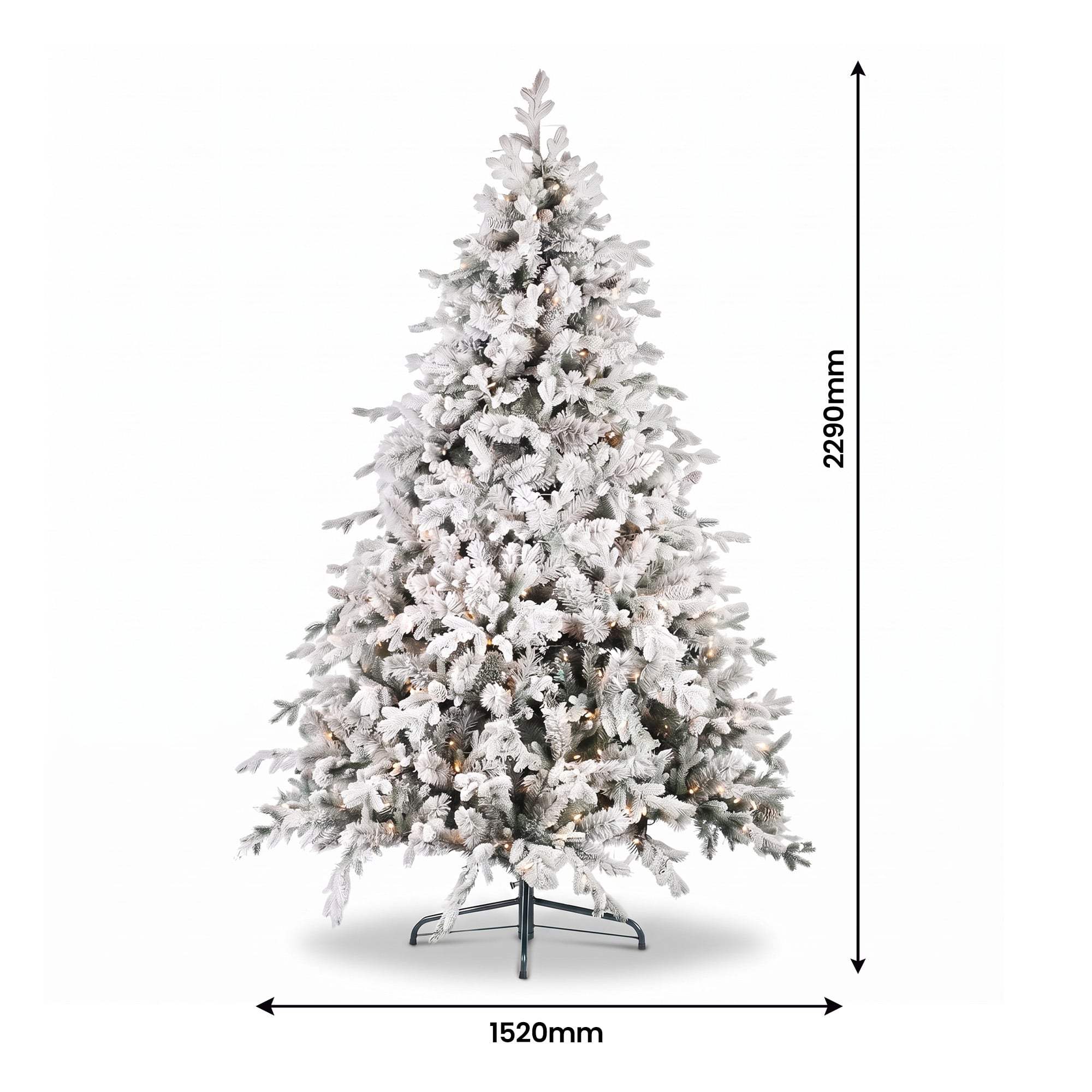 Pre Lit Christmas Tree 9ft Natural