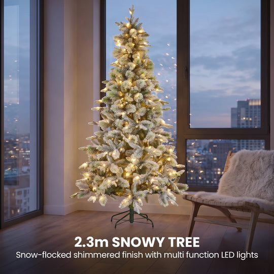 Snowy Christmas Tree Set