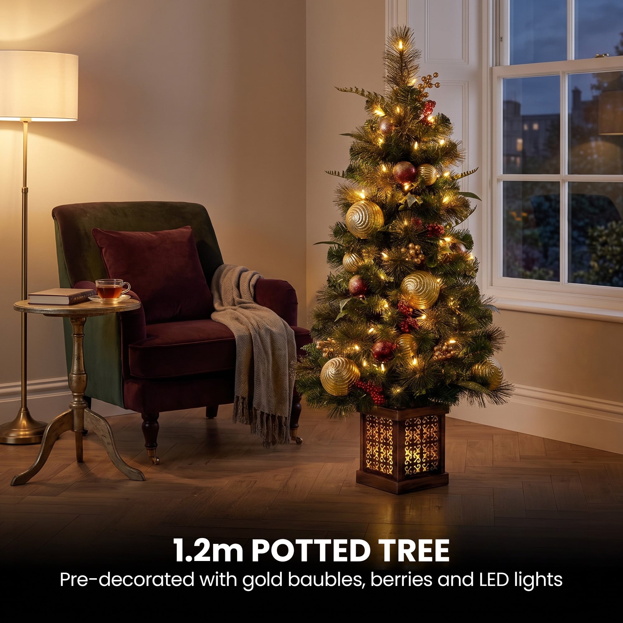 Christmas Tree Set Natural