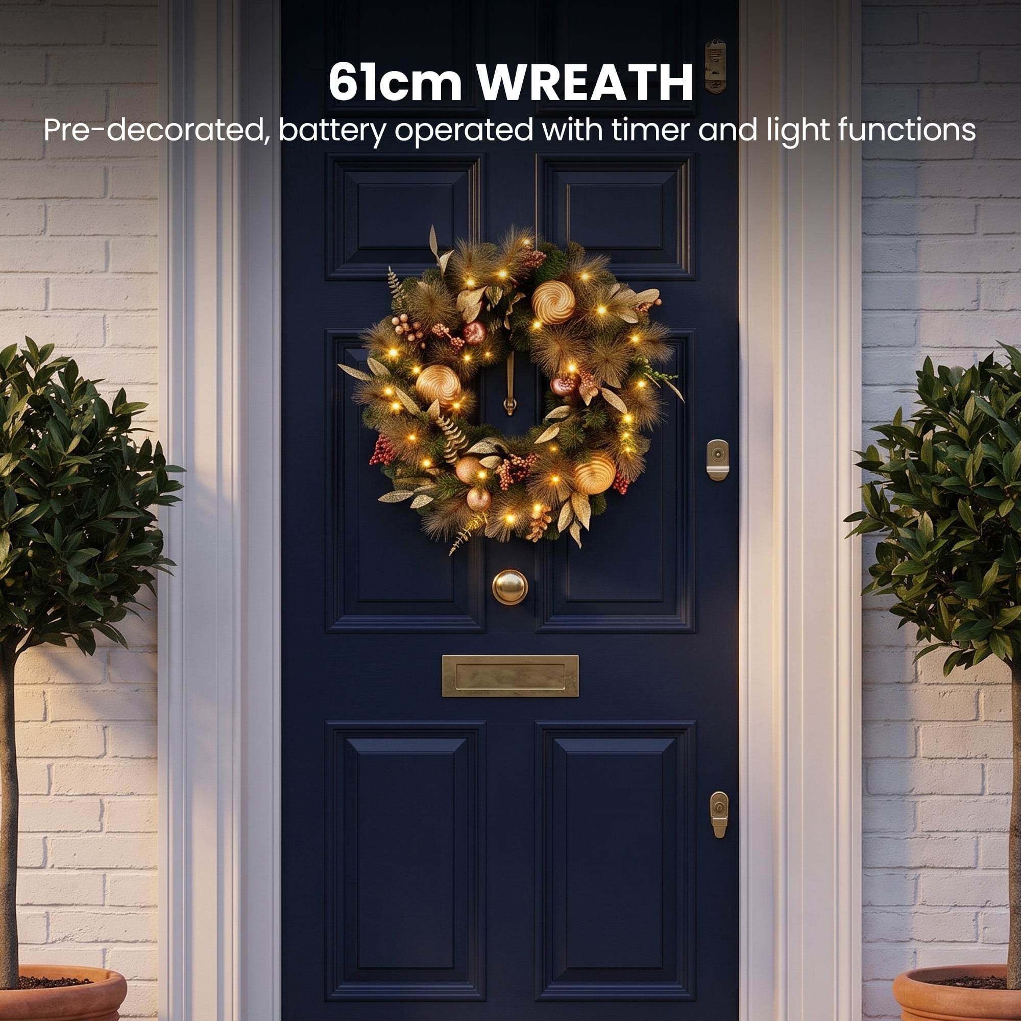 Deluxe Pre Lit Tree Set