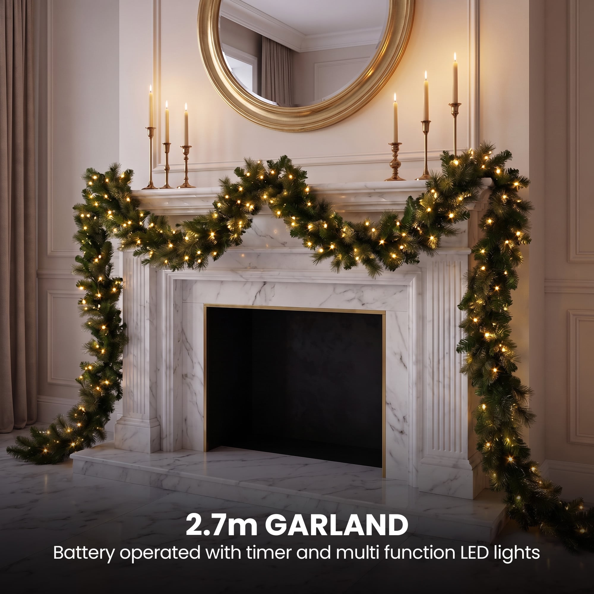 Gold Christmas Tree Set