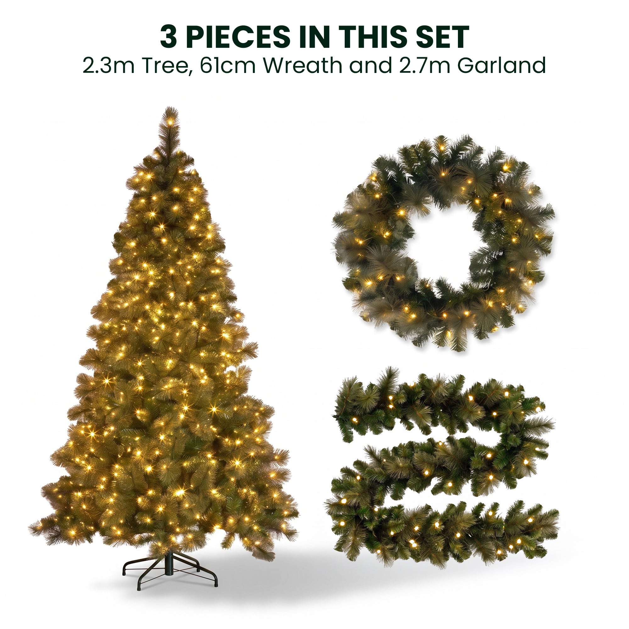 Christmas Tree Gold Foliage