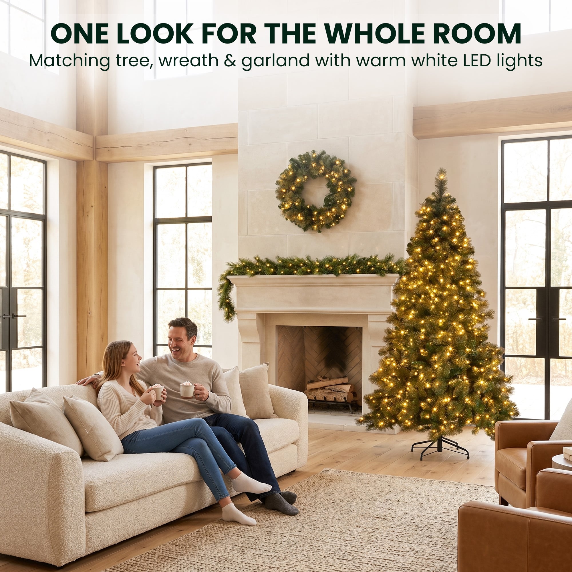 Christmas Tree Gold Foliage