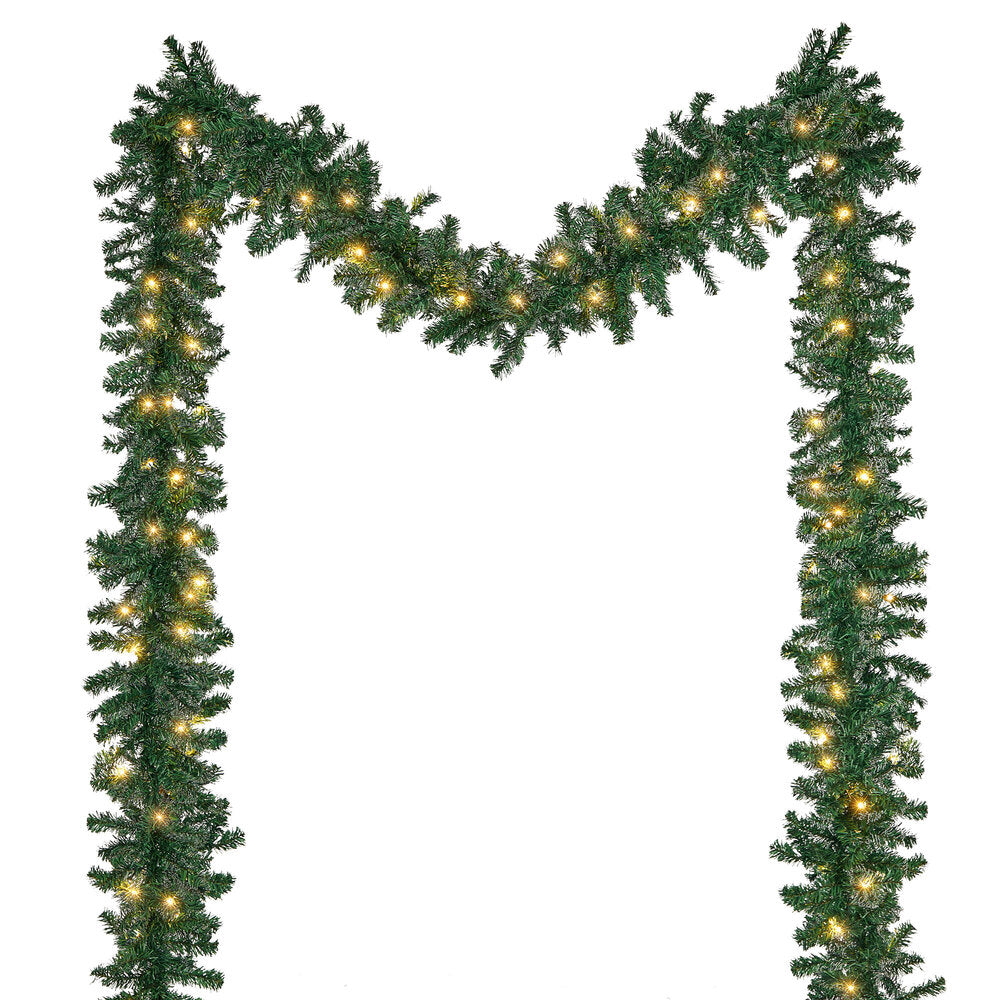 Christmas Garland Green Pre Lit