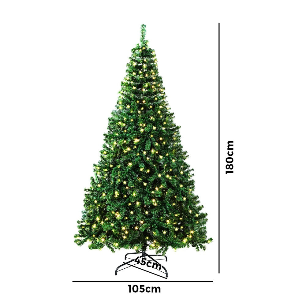 LED Christmas Tree Xmas Decorations Green