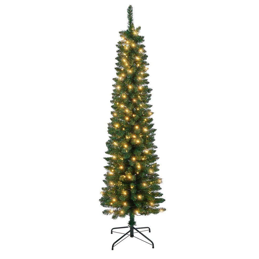 Slim Christmas Tree 6ft Green