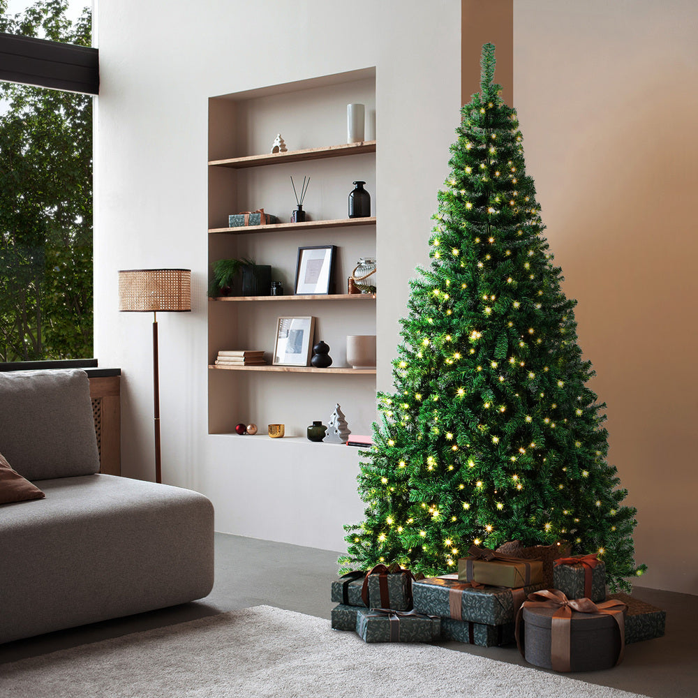 Christmas Tree Xmas Decorations Home Decor Green with LED lights
