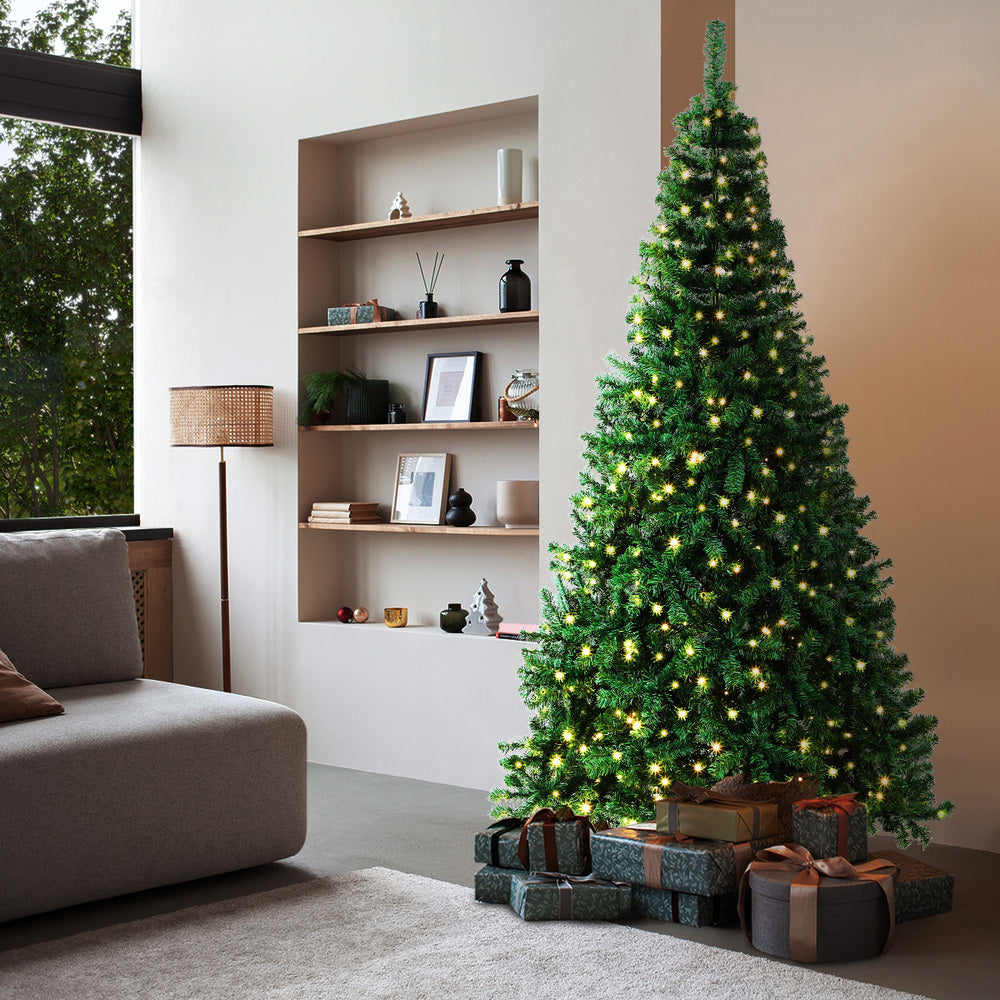 Christmas Tree Xmas Decorations Home Decor Green with LED lights