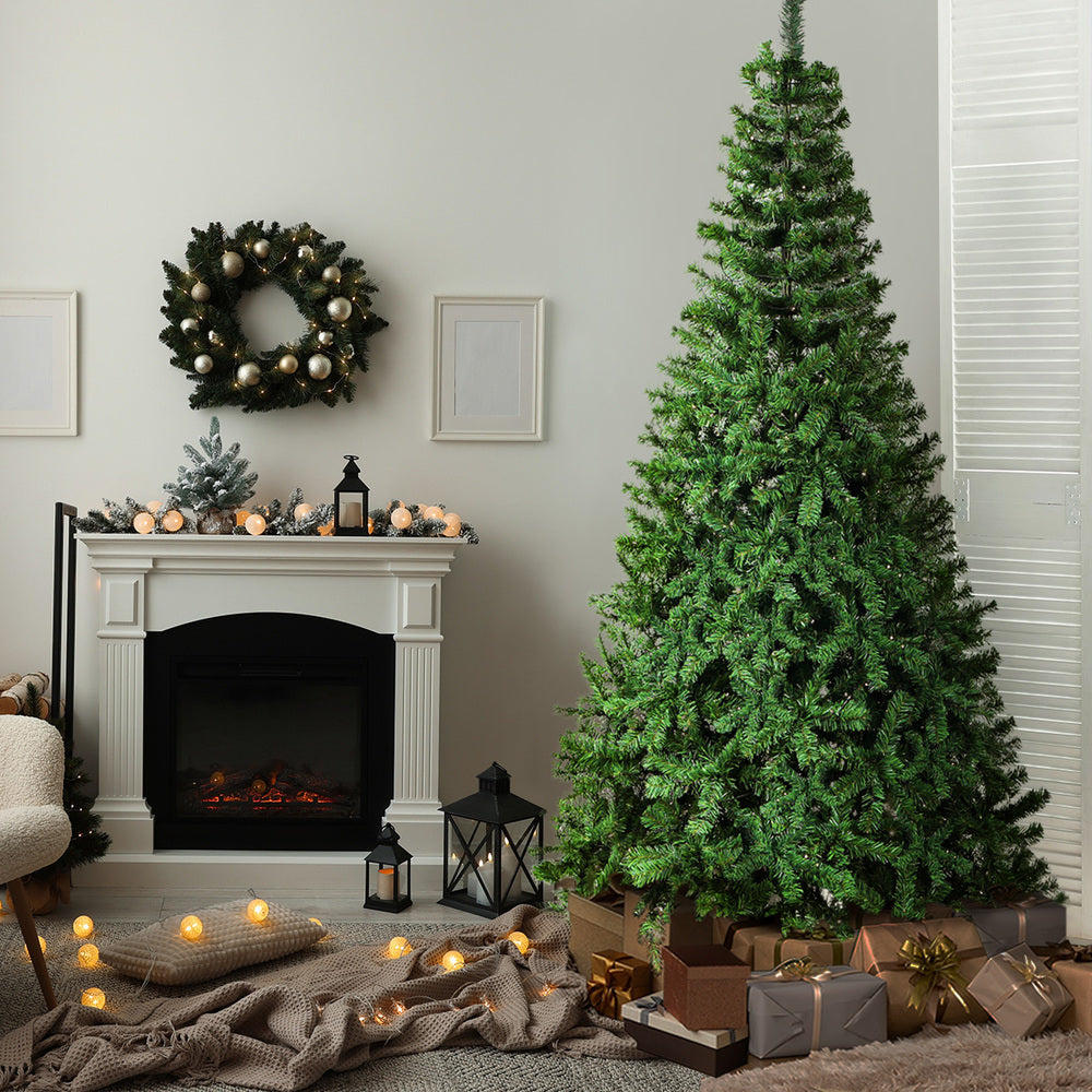Christmas Tree 2.7M 9FT Green 1708 Tips Full Artificial Holiday Decor
