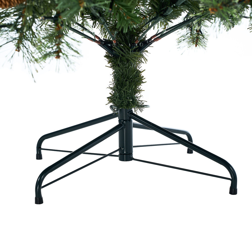 LED Christmas Tree 2.1M 7FT with Lights Ornaments Green