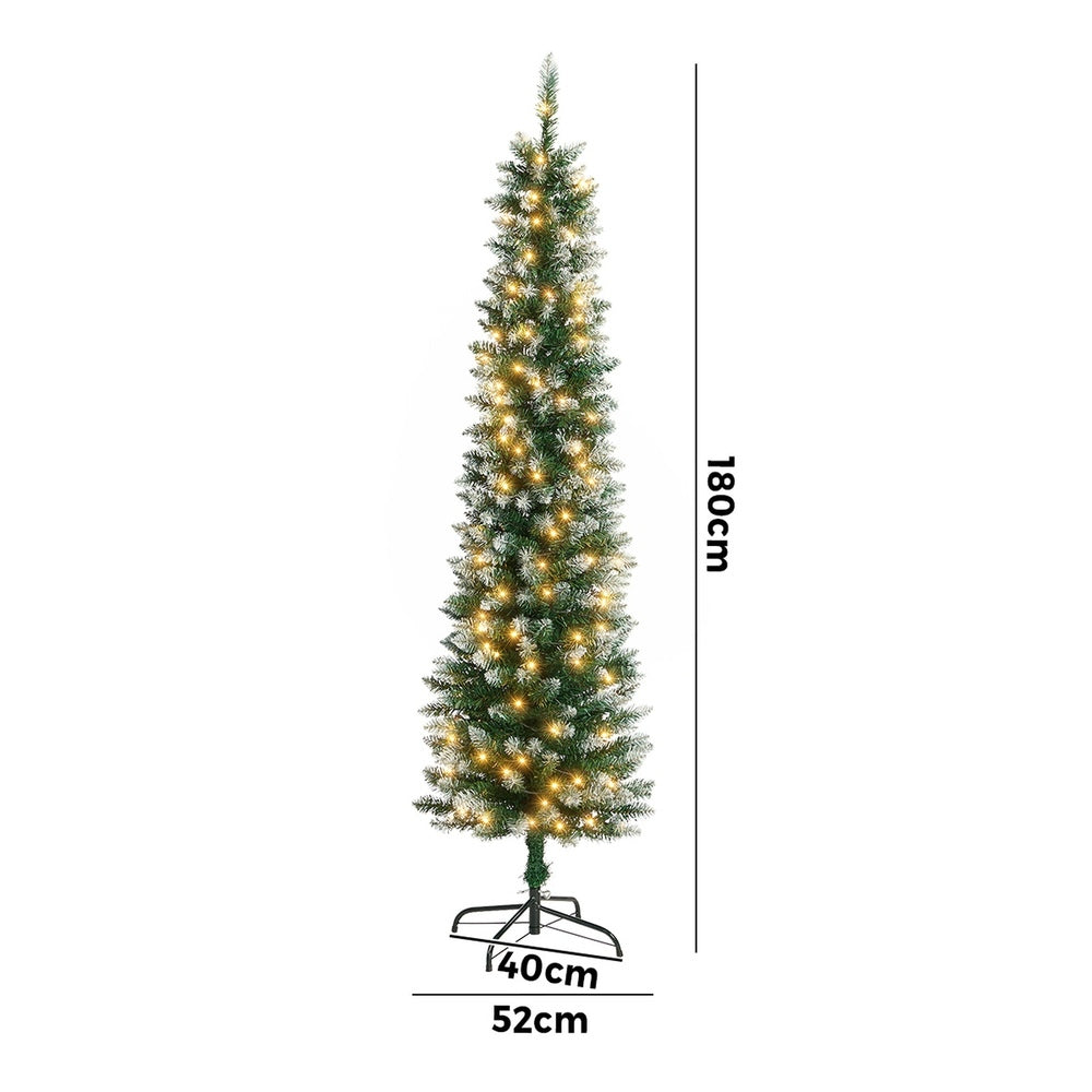 Slim Christmas Tree 6FT White