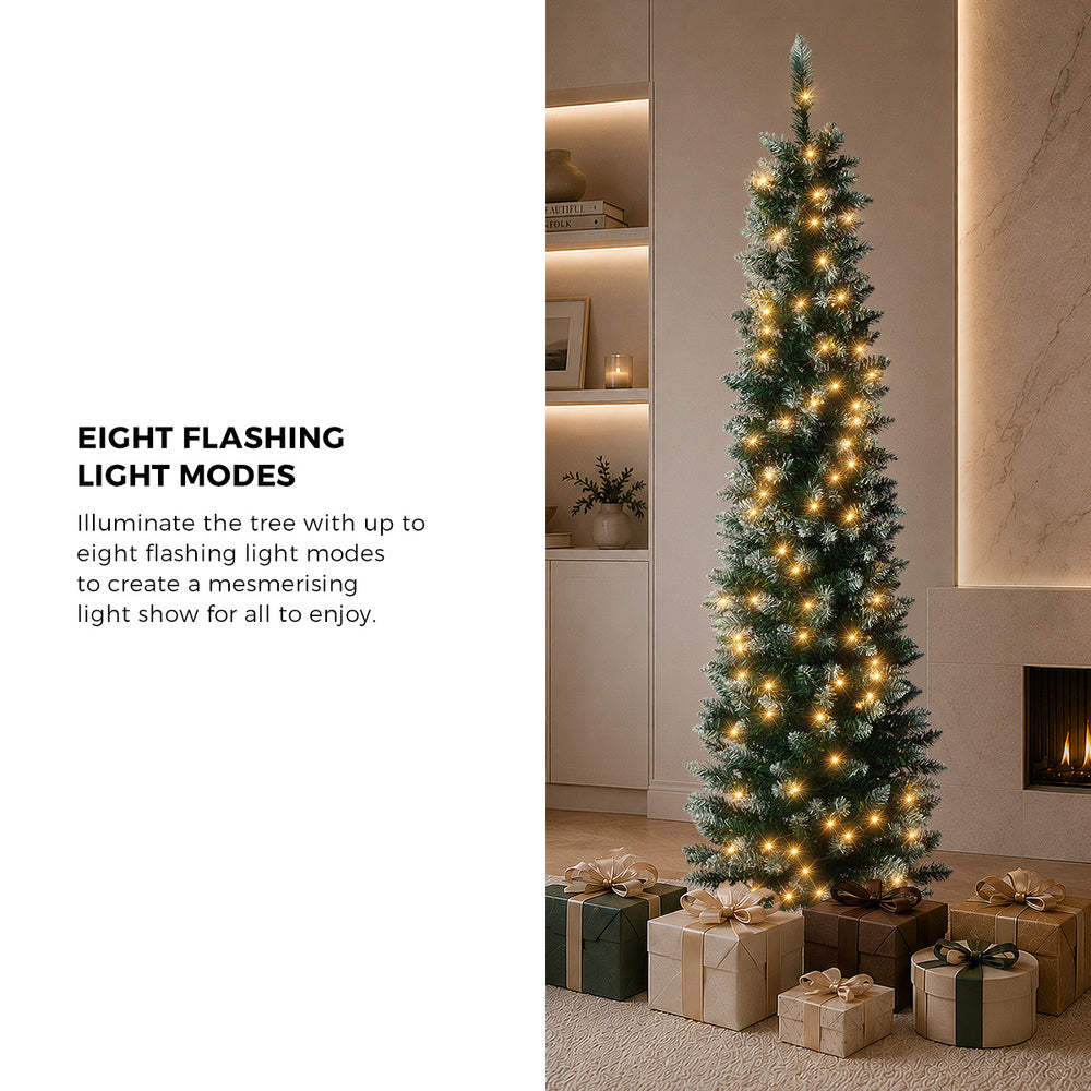 Slim Christmas Tree 6FT White