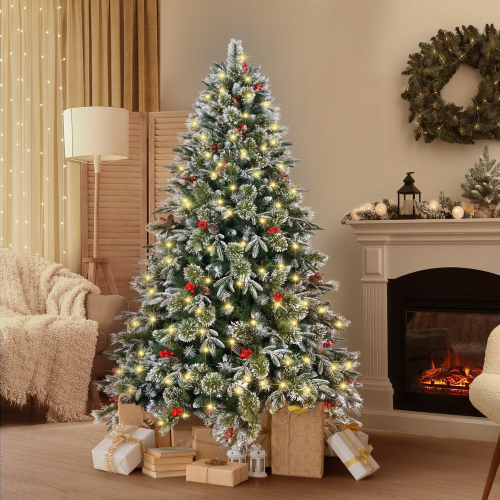 LED Christmas Tree 1.8M 6FT/2.1M 7FT Green White