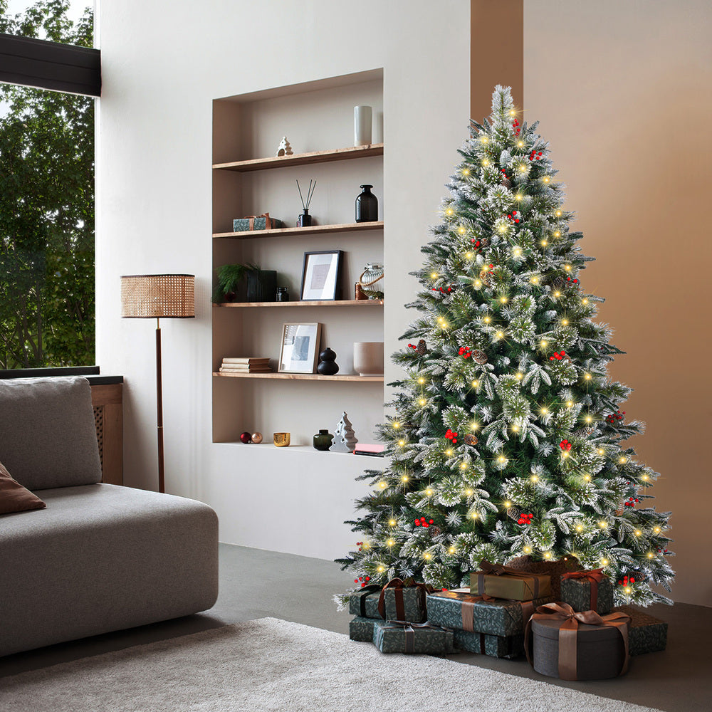 LED Christmas Tree 1.8M 6FT/2.1M 7FT Green White