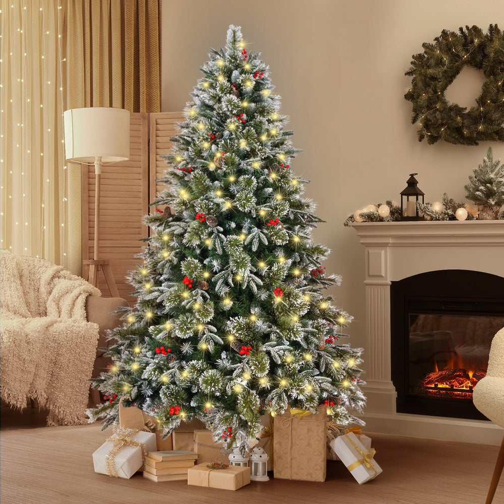 LED Christmas Tree 1.8M 6FT/2.1M 7FT Green White