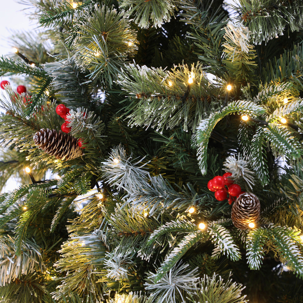 LED Christmas Tree 1.8M 6FT/2.1M 7FT Green White
