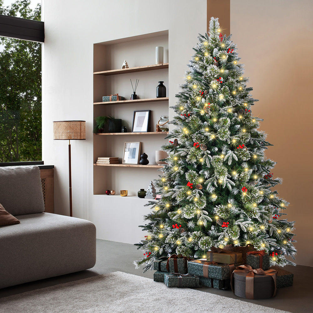 LED Christmas Tree 1.8M 6FT/2.1M 7FT Green White