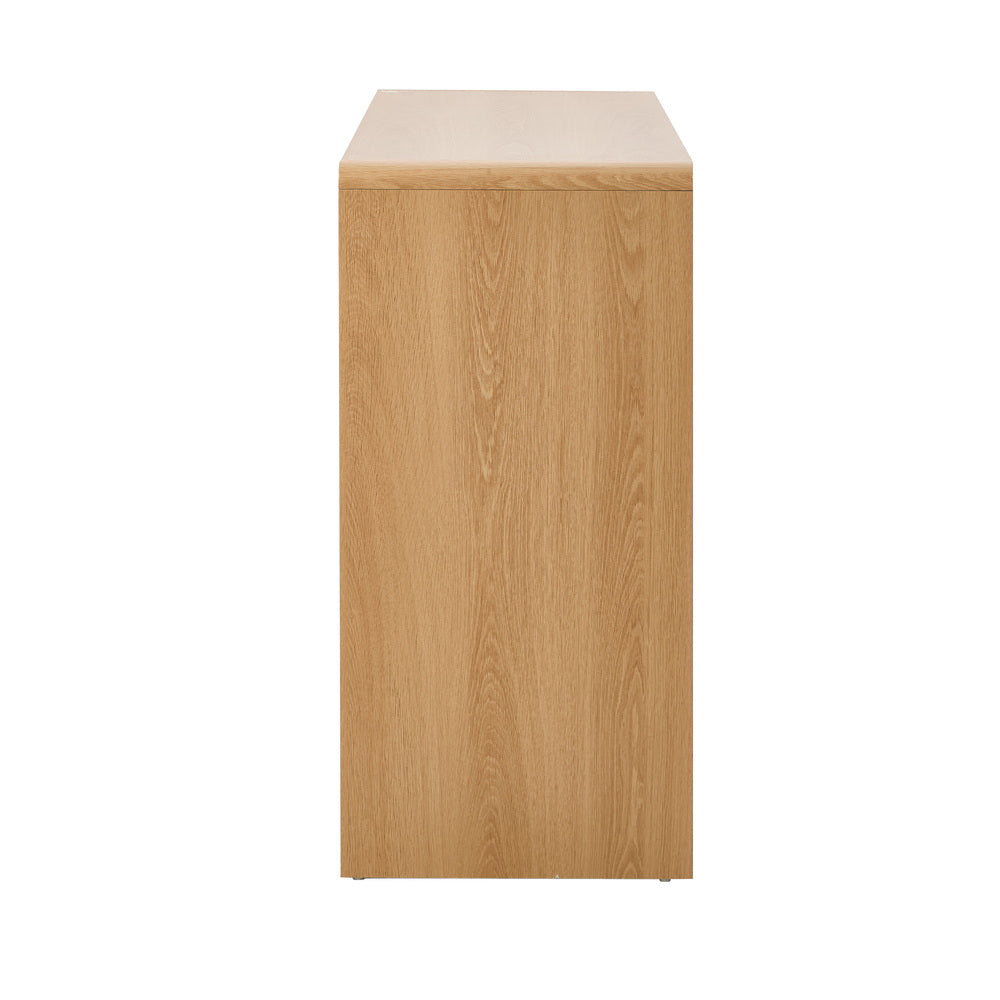 Natural 6 Drawer Chest 120x40x73cm