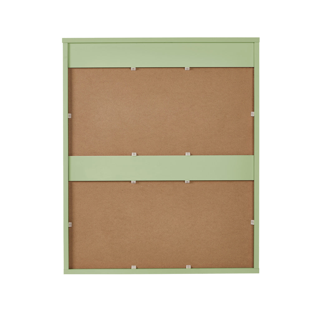 3 Drawer Chest Cabinet Bedroom Dresser Storage Nightstand Green