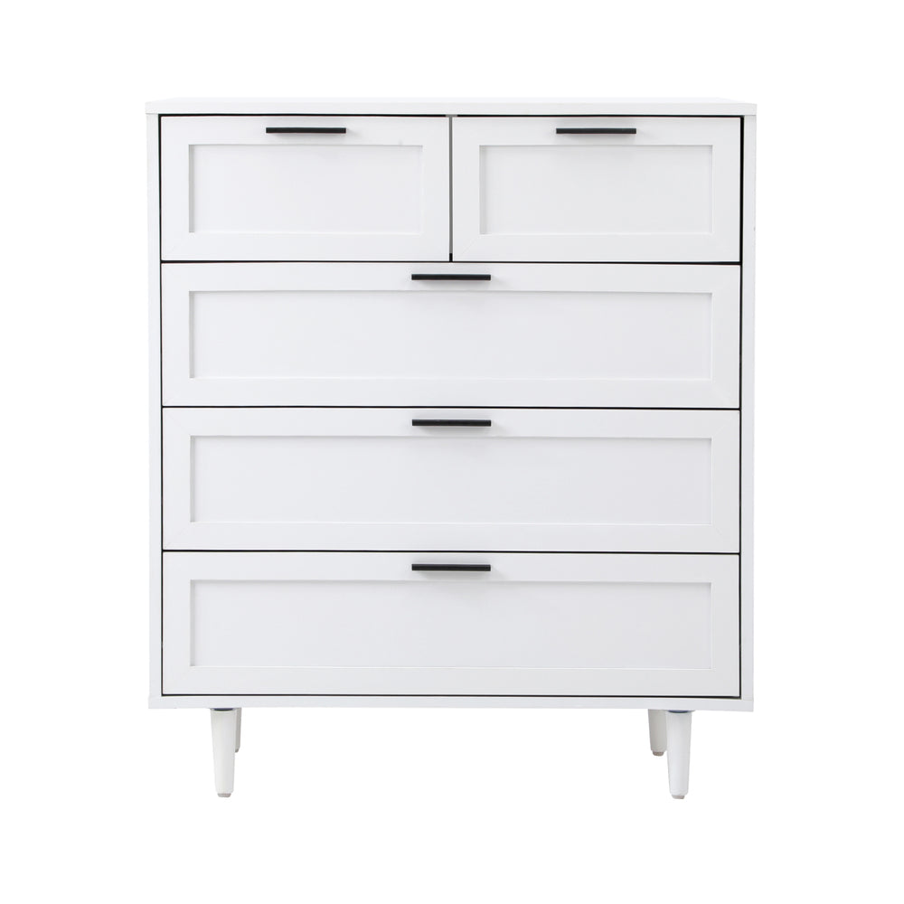 Chest of Drawers and 2 Bedside Tables Bedroom Set