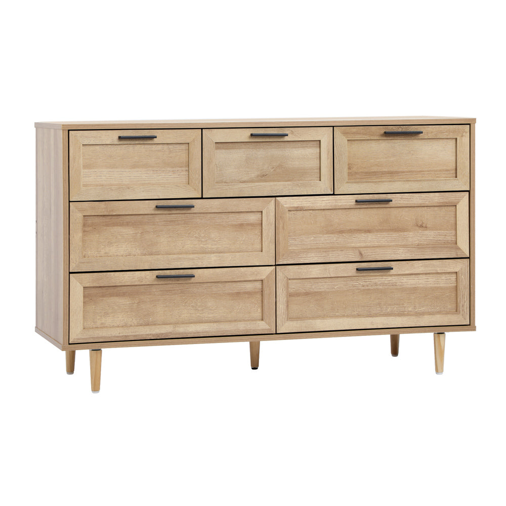 Chest of Drawers and 2 Bedside Tables Bedroom Set