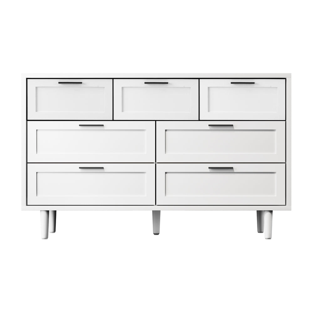 Chest of Drawers and 2 Bedside Tables Bedroom Set