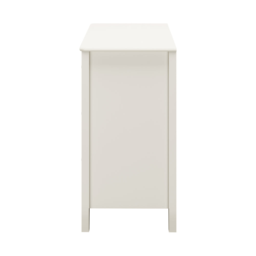 White Chest Of Drawers Storage 80x39.5x75cm