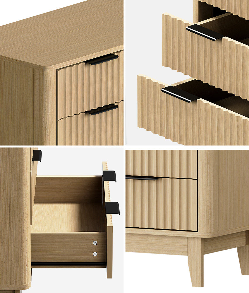 Chest of Drawers Dressers Tallboy Stripe