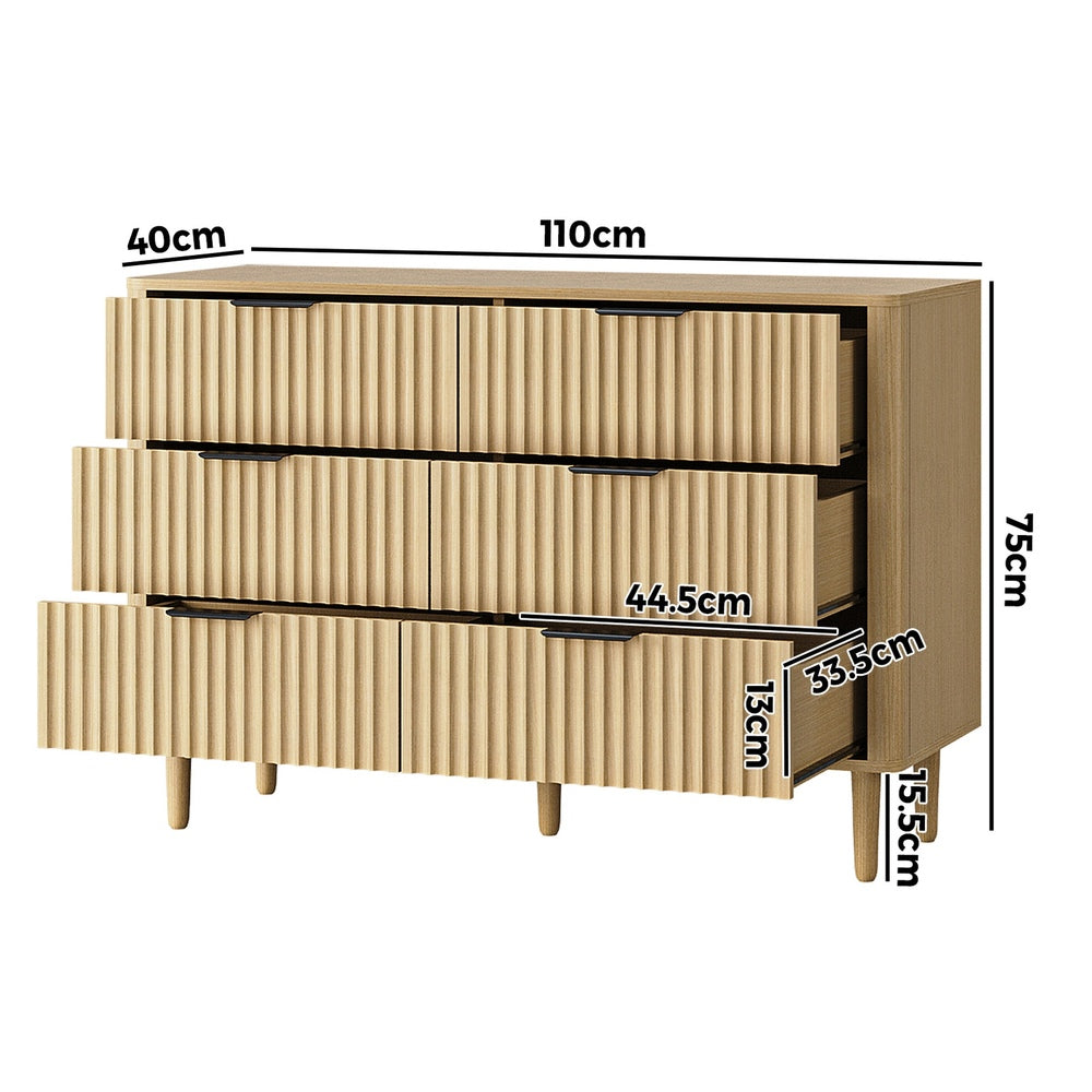 Chest of Drawers Dressers Tallboy Stripe