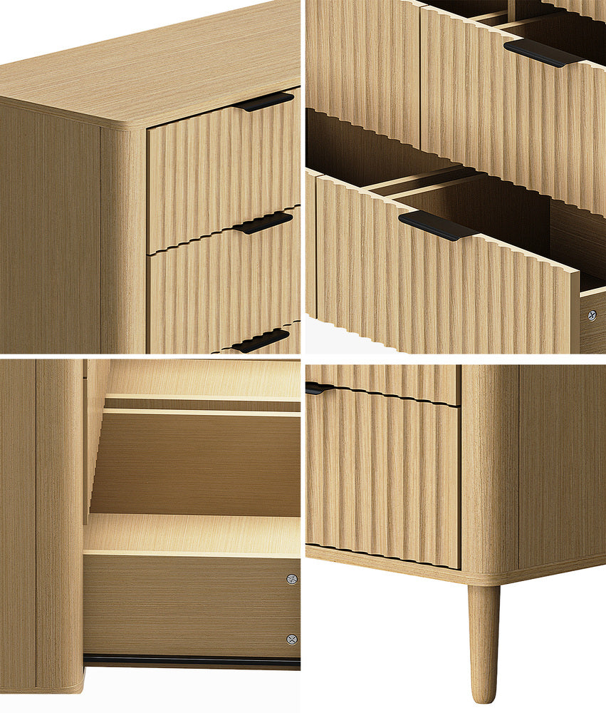 Chest of Drawers Dressers Tallboy Stripe