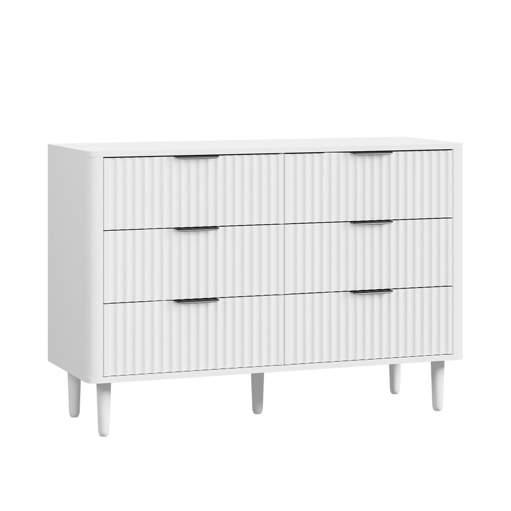 5 Chest of Drawers Dressers Tallboy Stripe Natural