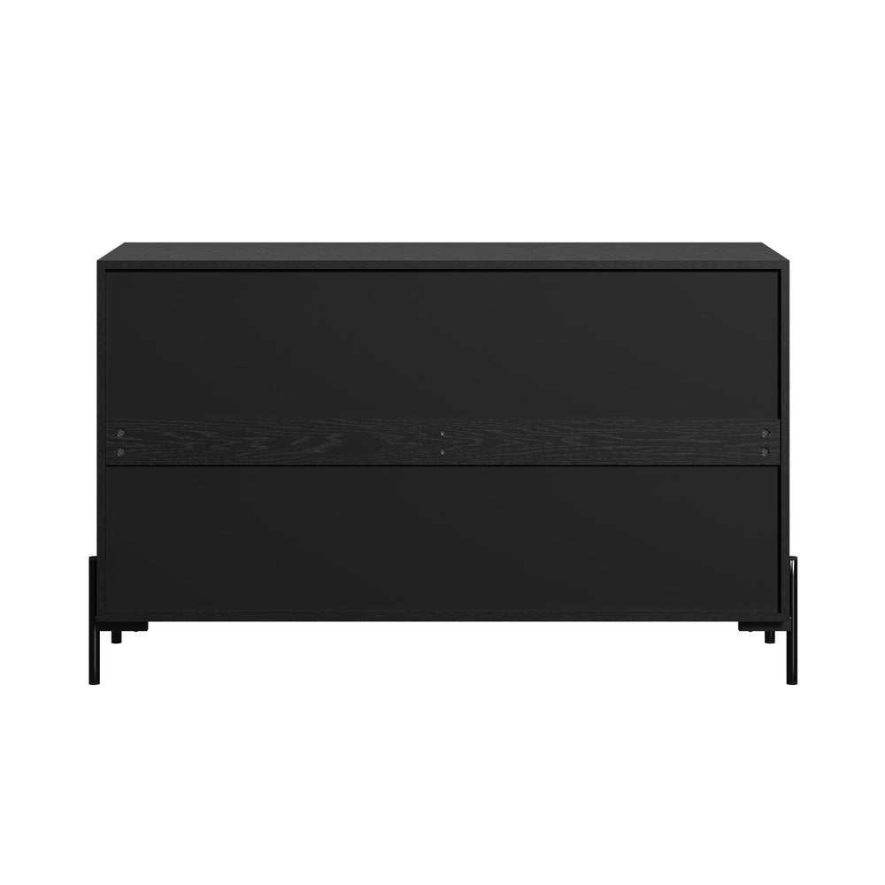 6 Chest of Drawers Cabinet Dresser Table Lowboy Walnut