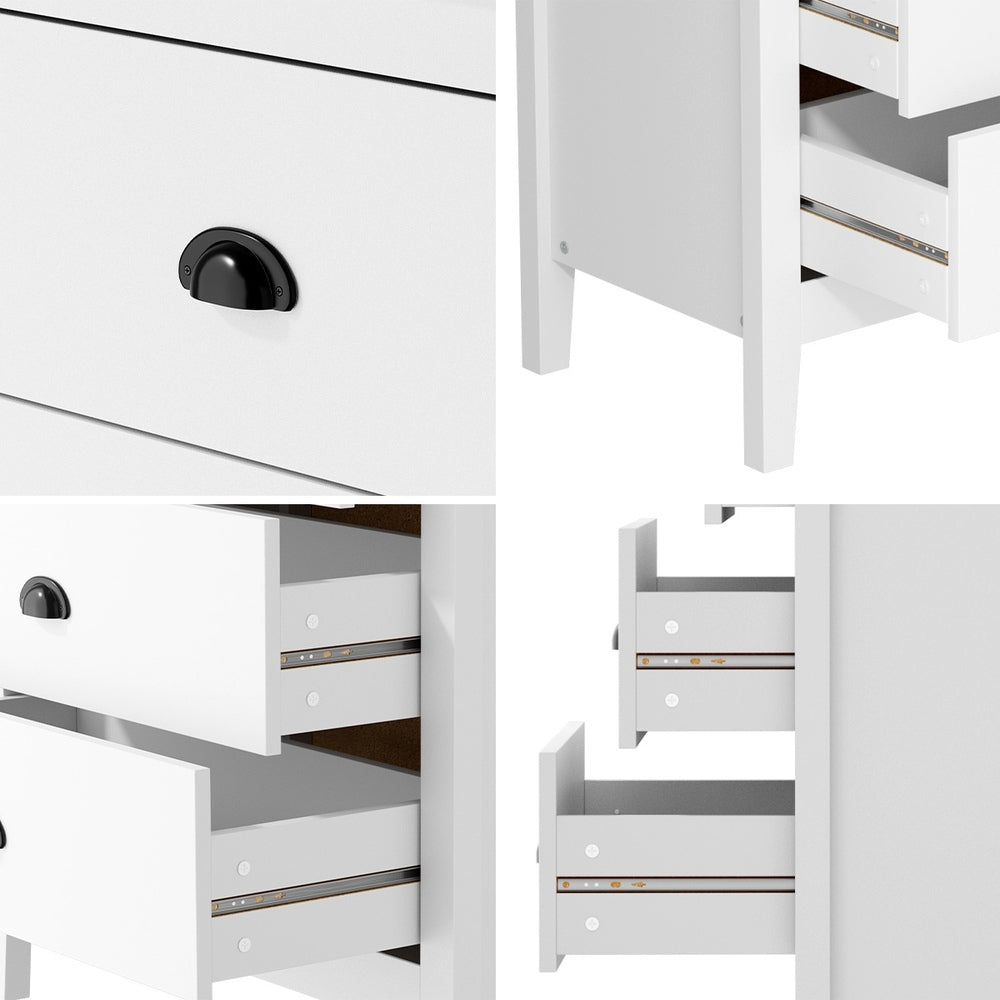4/6 Chest of Drawers Dresser Vintage