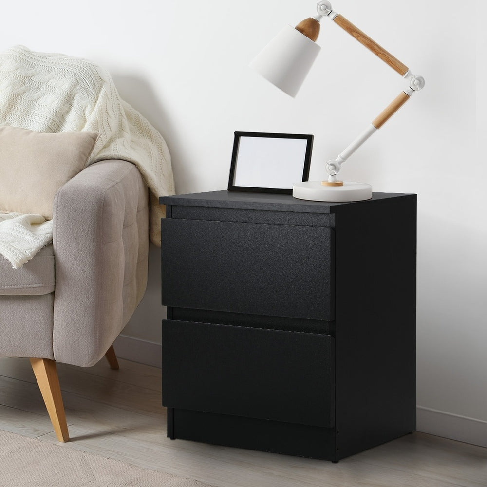 6 Chest of Drawers and Bedside Table Cabinet Bedroom Set