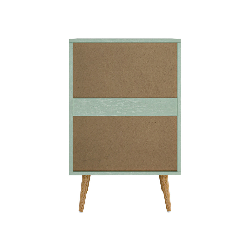 3 Chest of Drawers Tallboy Green