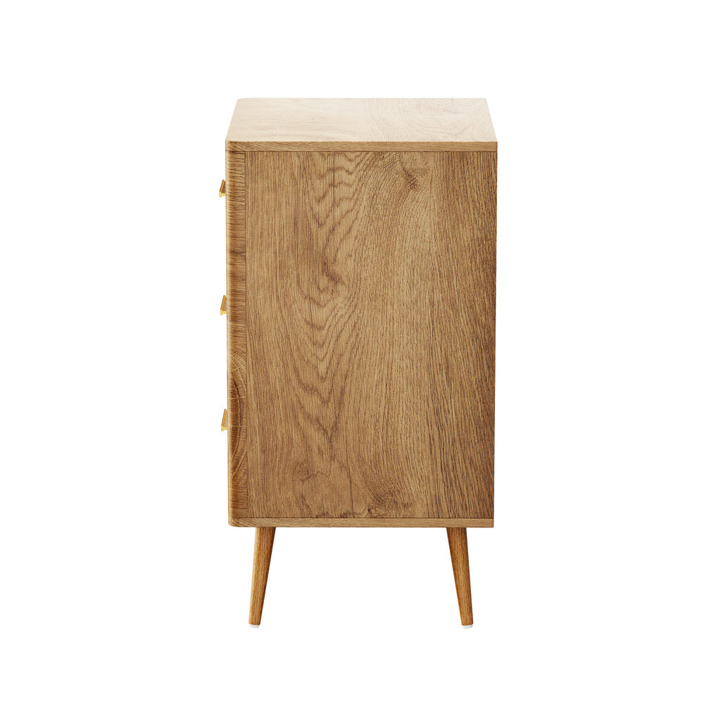 3 Chest of Drawers Tallboy Natural