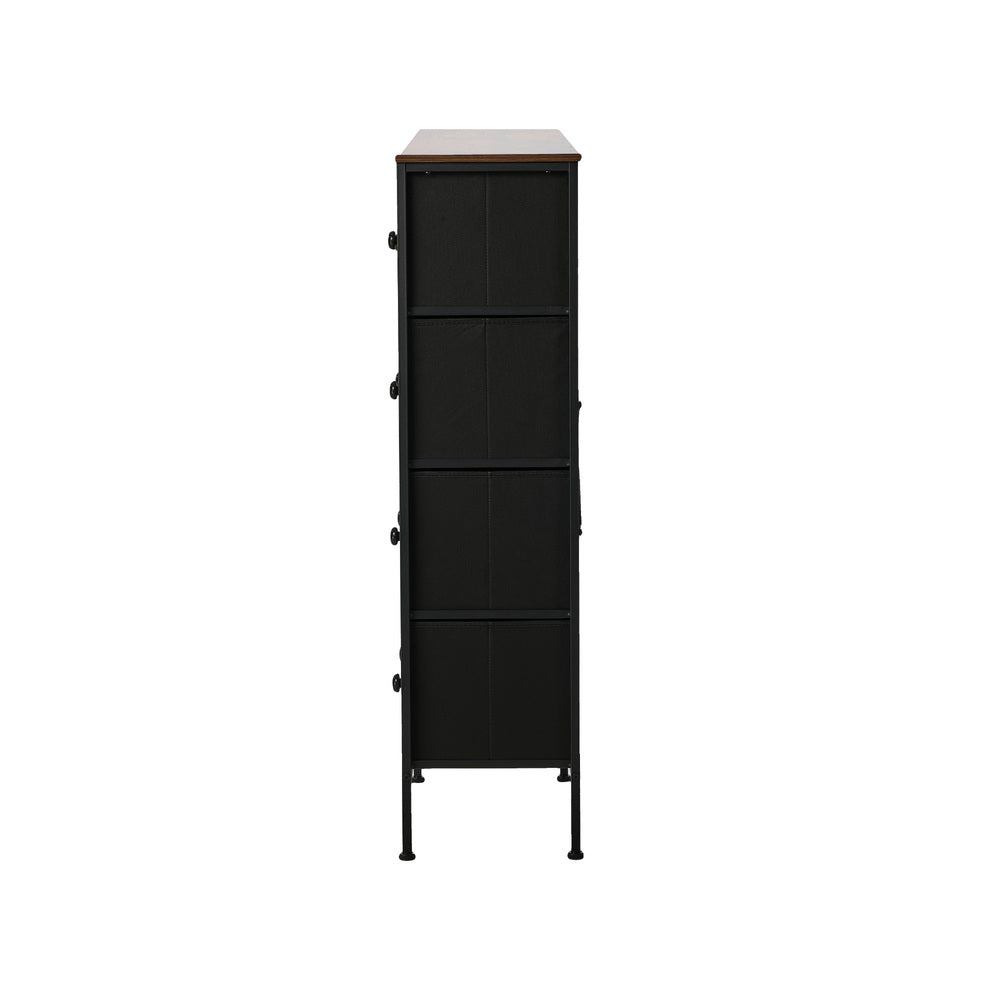 8 Drawer Tallboy Dresser Retro Fabric | Simpledeals