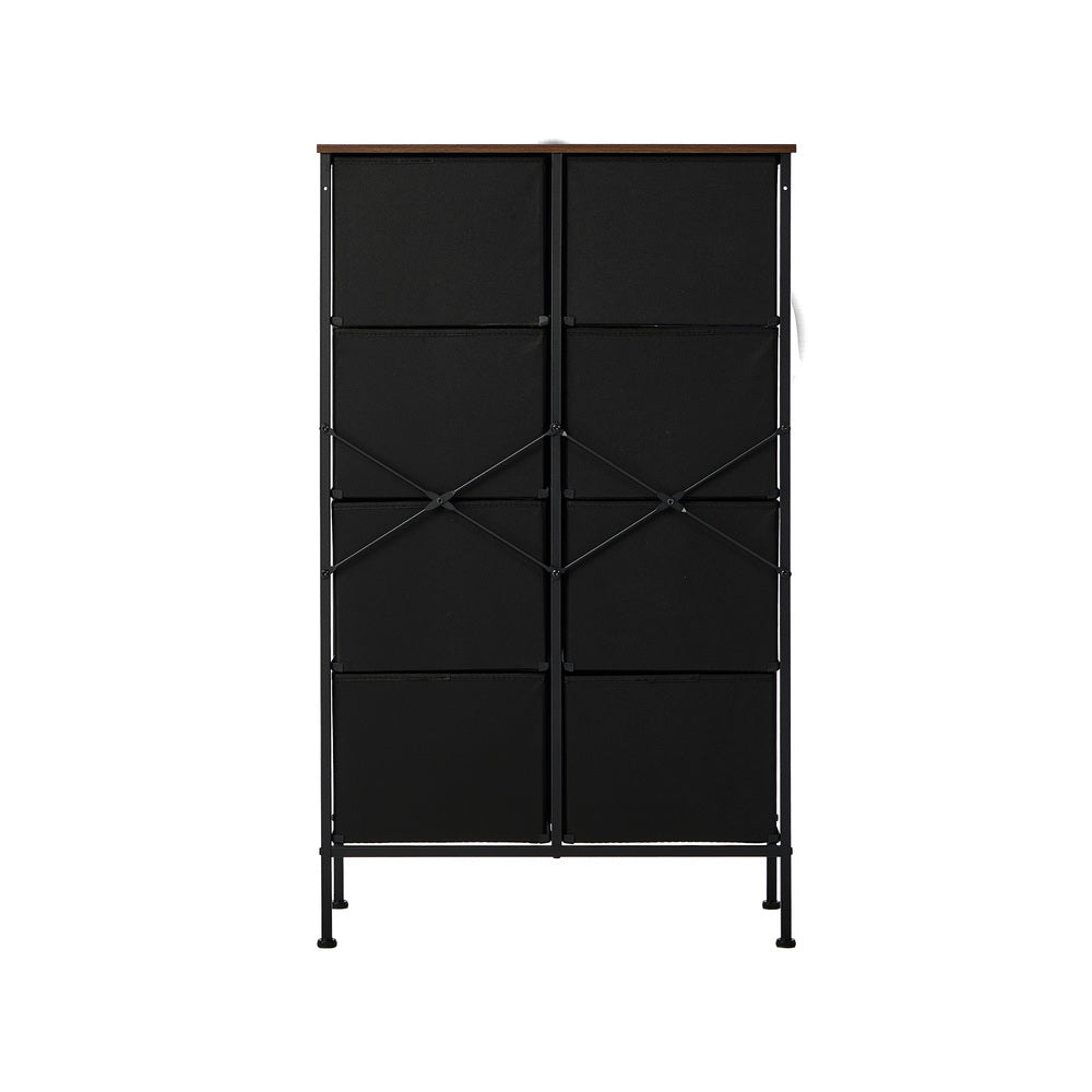 8 Drawer Tallboy Dresser Retro Fabric | Simpledeals