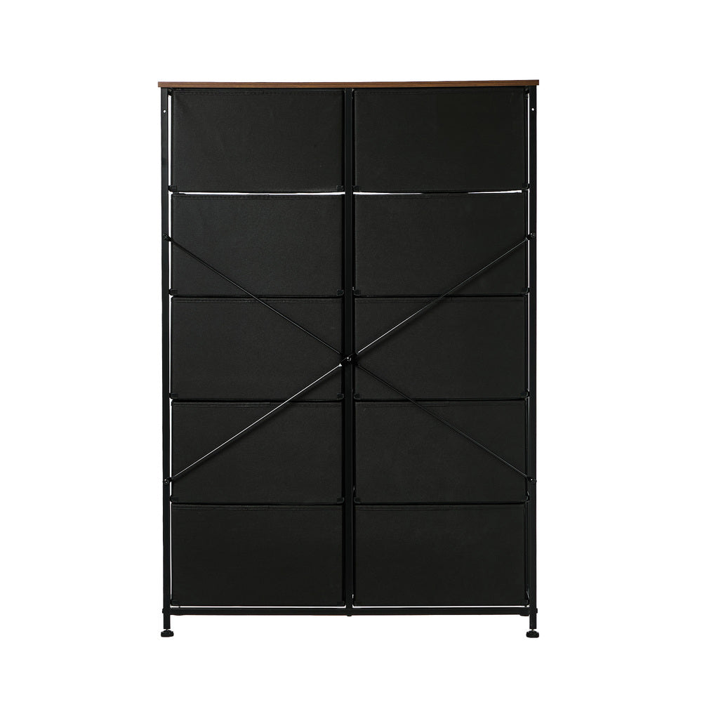 10 Chest Of Drawers Retro Tallboy Printed Foldable Fabric