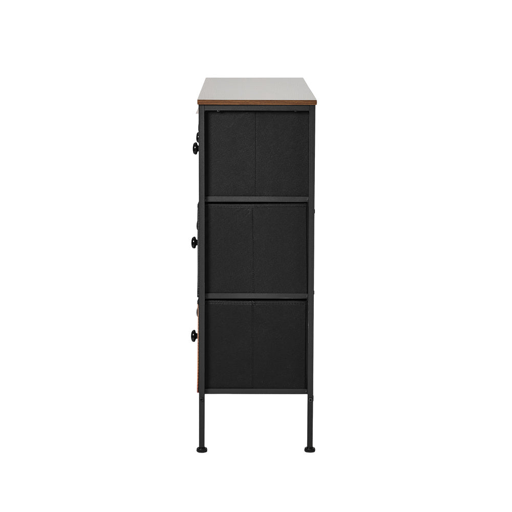 9 Drawer Retro Tallboy Foldable Fabric | Simpledeals