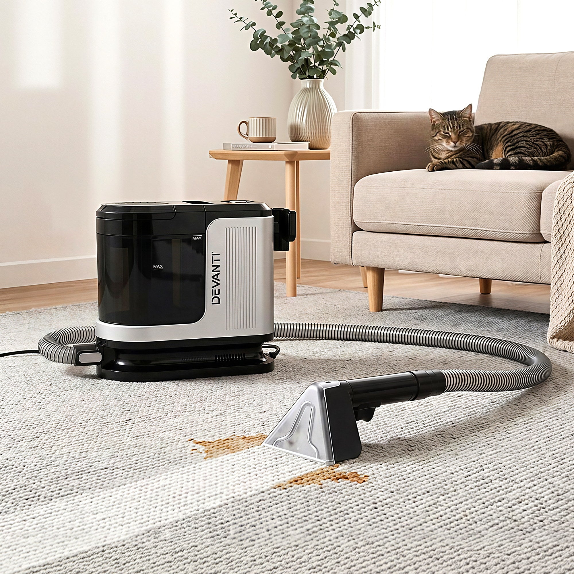 Devanti Carpet Washer Vacuum Cleaner 600W | Simpledeals