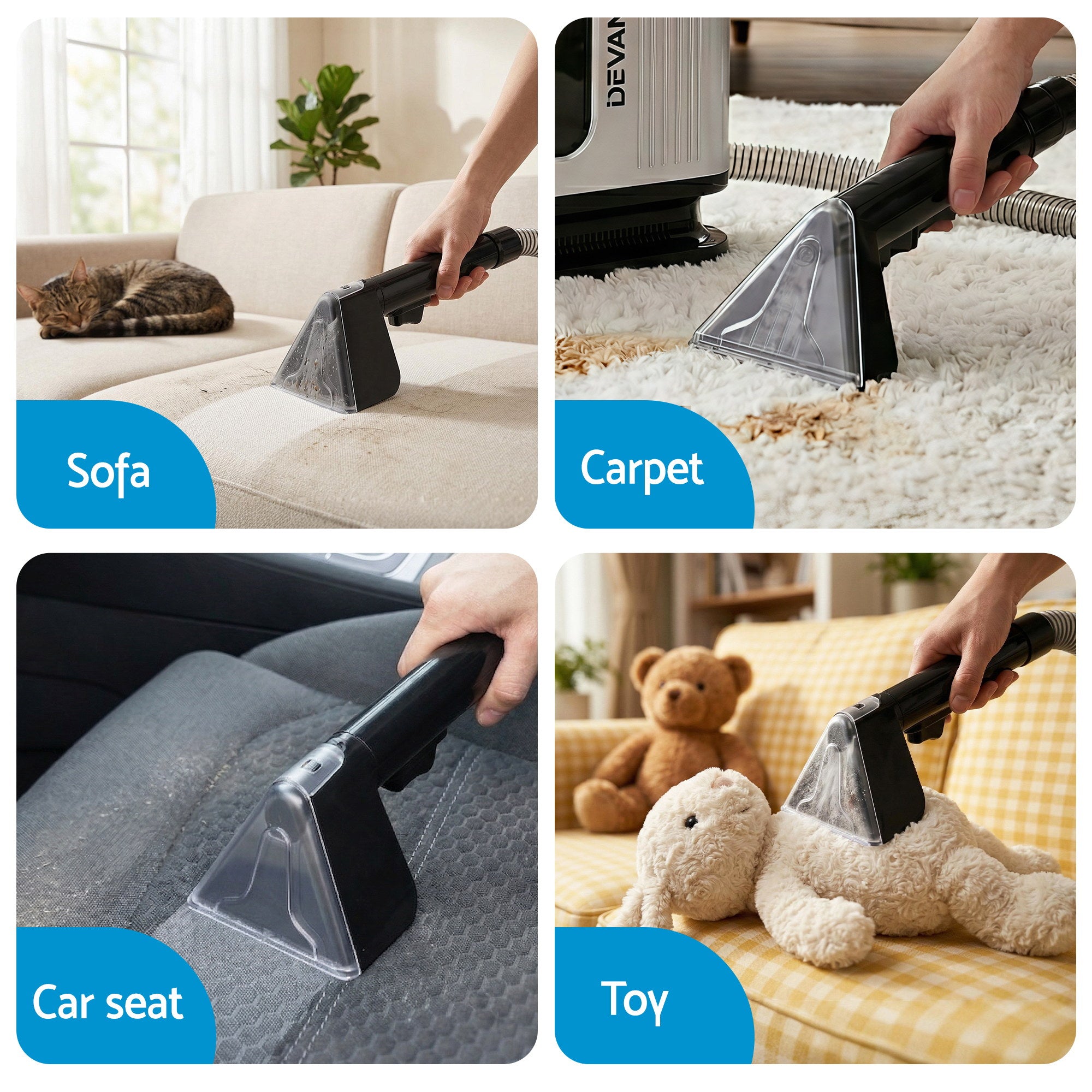 Devanti Carpet Washer Vacuum Cleaner 600W | Simpledeals