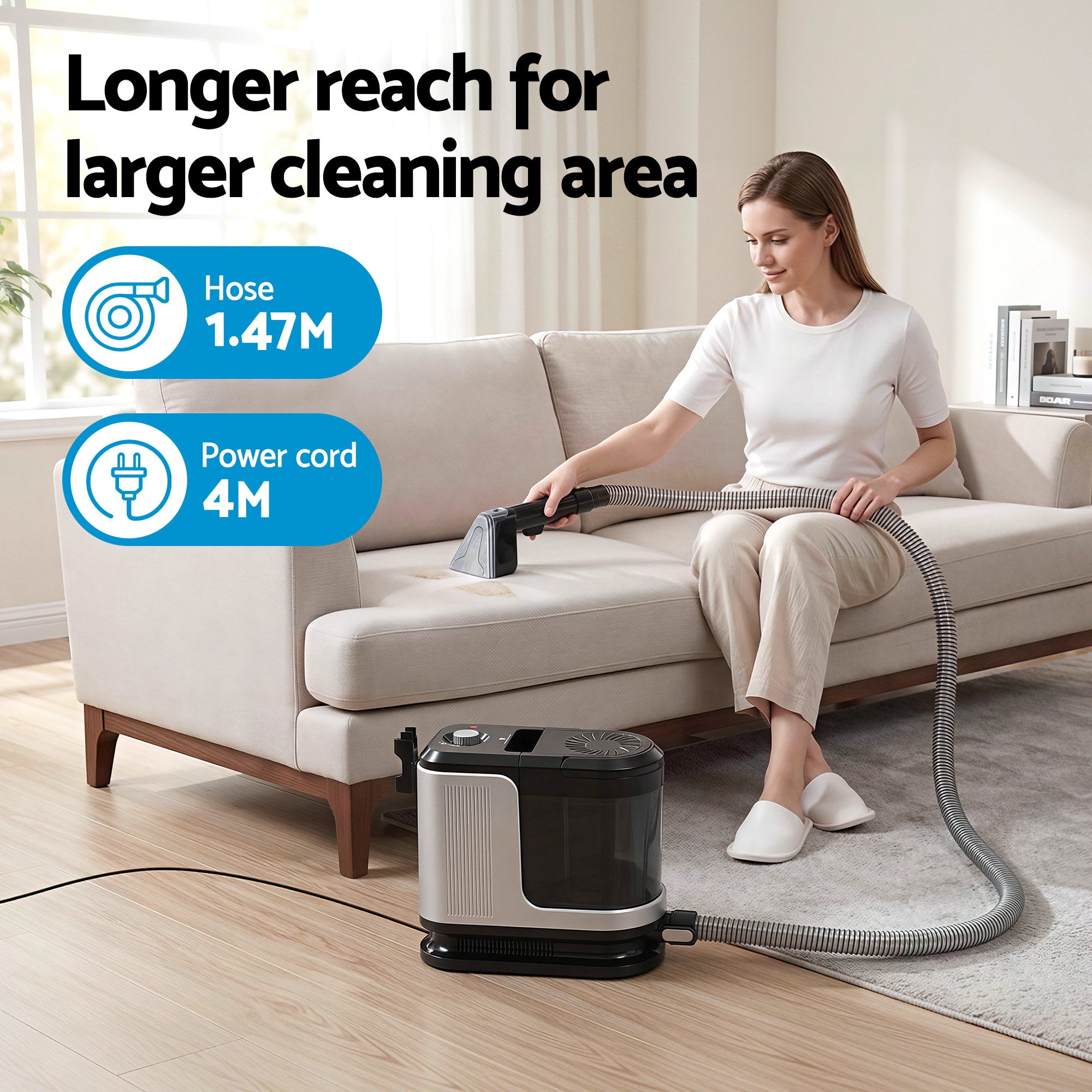 Devanti Carpet Washer Vacuum Cleaner 600W | Simpledeals